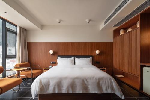 The Nest 1219 West Streetにあるベッド