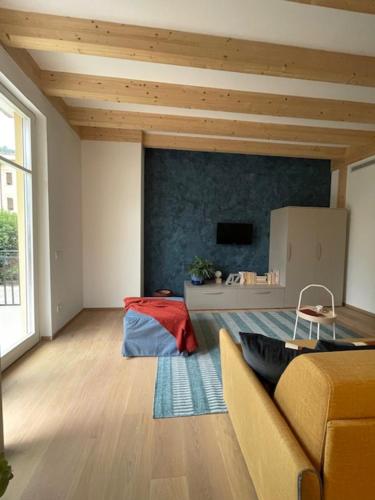 Ruang duduk di Nine Rooms Apartment