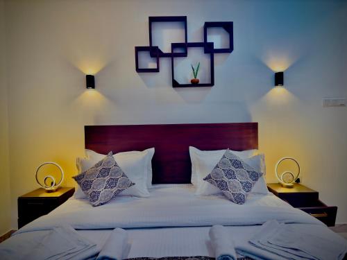 Cama o camas de una habitación en Aloe Transit Hotel
