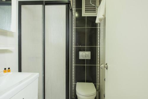 Koupelna v ubytování GRAND VATAN HOTEL