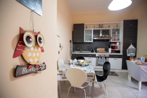 Kuchyň nebo kuchyňský kout v ubytování B&B LAVIKA PEDARA
