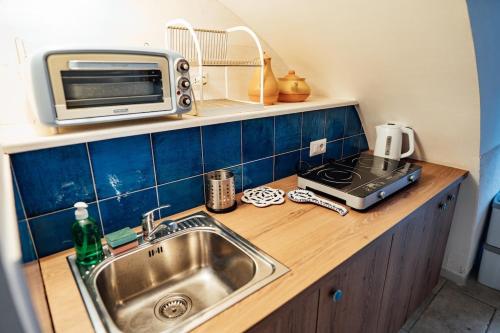 Η κουζίνα ή μικρή κουζίνα στο Avita Mare