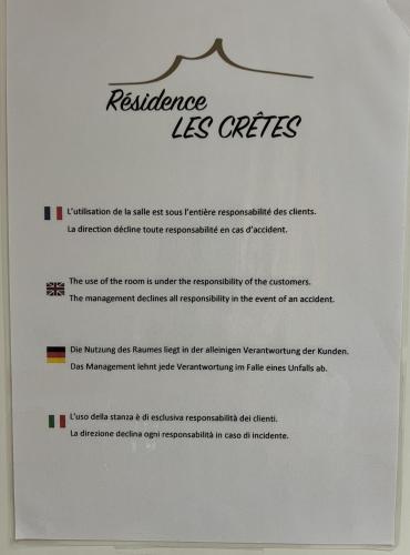 a rejection letter for a resistance lasctrans at Appartement 4 personnes avec parking in Vionnaz