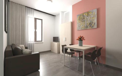 DUCATO HOTEL e RESIDENCEにあるシーティングエリア