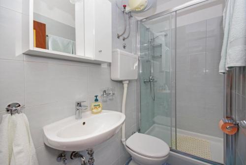 Et badeværelse på Villa Antonia