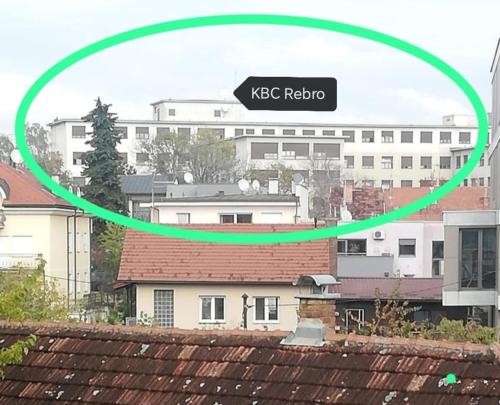 Studio apartman Jordanovac Rebro, 300 metara od KBC Rebro