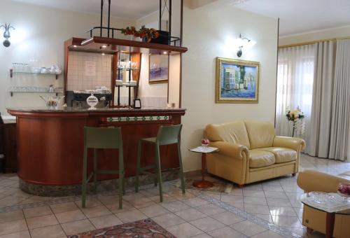 Χώρος καθιστικού στο Gran Residence Marisa