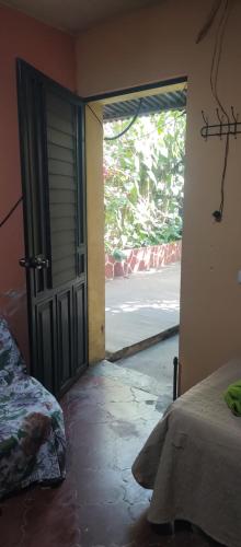 Casas de Qlíにあるベッド
