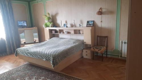 Postel nebo postele na pokoji v ubytování Дом гостевой Для семьи