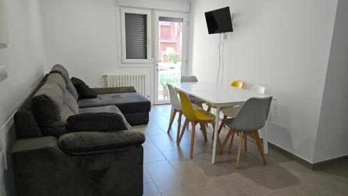 Zona d'estar a Casa Andrea