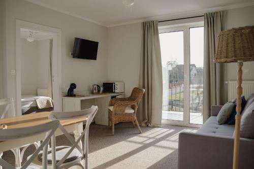 Posezení v ubytování Busola House