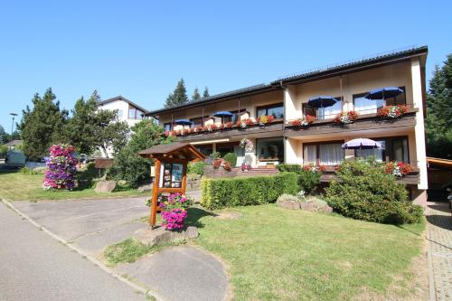 Zahrada ubytování Gästehaus Schmid-Lopez