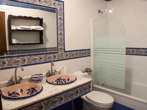 A bathroom at Hotel las Salinas