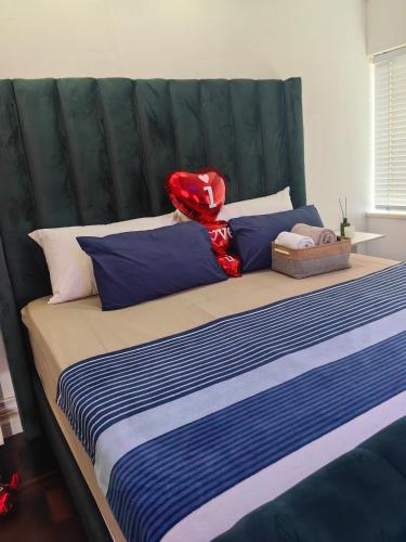 Postel nebo postele na pokoji v ubytování Tabularasa Hideaway