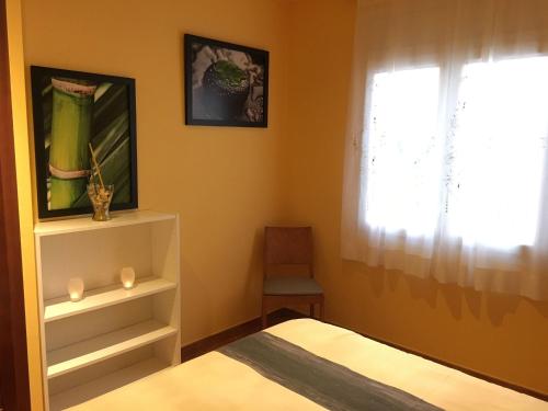Postel nebo postele na pokoji v ubytování Apartament Antic Plankton - Calella Palafrugell - Free Parking, Beach, Wifi, Perfect holidays