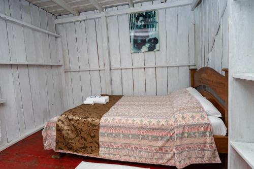 Cama o camas de una habitación en Wirapuru Lodge and food