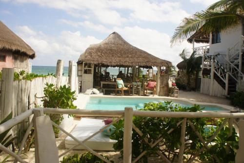 Πισίνα στο ή κοντά στο Punta Piedra Beach Posada