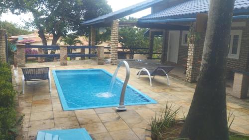 La alberca dentro o cerca de Casa Azul de Genipabu - Natal