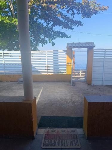 Balkón nebo terasa v ubytování Madame Casa Amarela Maua Mage