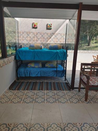 Ruang duduk di CHACARA SERENA