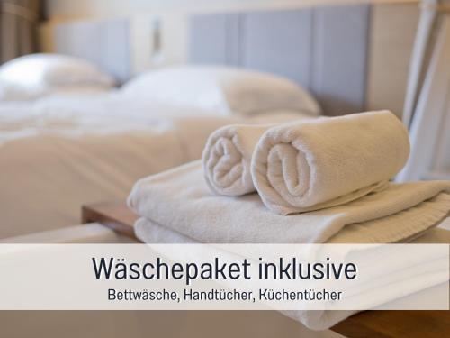 En eller flere senge i et værelse på Casa Katalina Filderstadt,!!!Aktuell nur 1 Schlafzimmer!!!, top für Familien und Geschäftsreisen, super ausgestattet, mit PKW Stellplatz