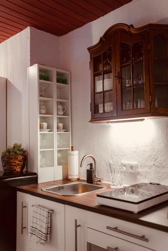 Una cocina o zona de cocina en Wohnung in Herdecke