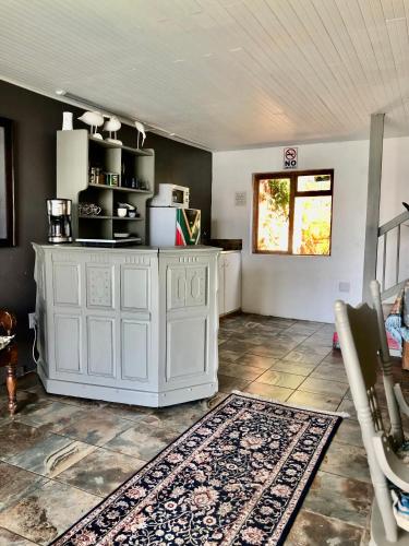 Kuchyň nebo kuchyňský kout v ubytování Ollava Guesthouse