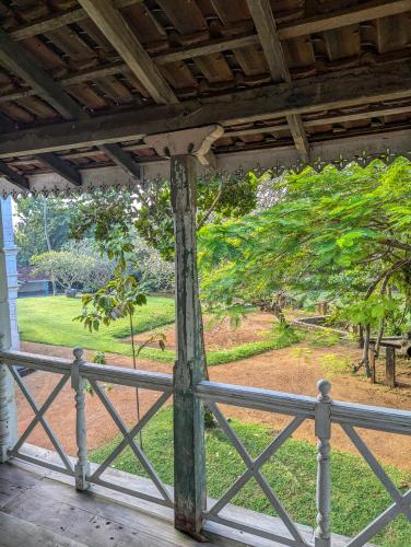 Taman di luar Villa De Zoysa