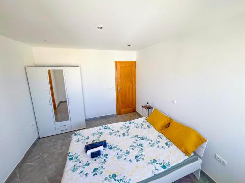 Cama o camas de una habitación en Brand new apartment in Mindelo