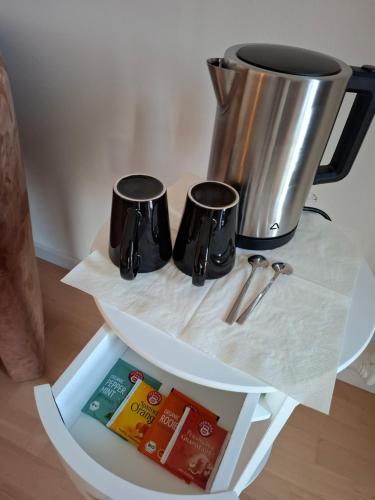 Kemudahan buat kopi dan teh di Haus Astenberg