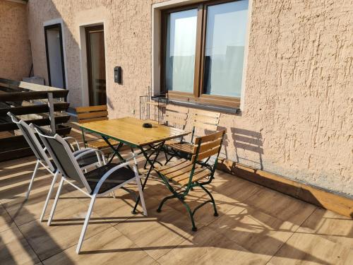 Balkoni atau teres di Ferienwohnung Dippoldiswalde