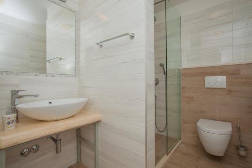 Ένα μπάνιο στο Guesthouse Augusta Insula