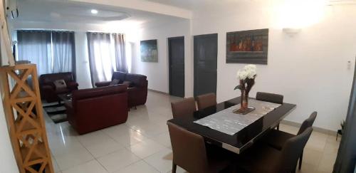Atpūtas zona naktsmītnē Casa ouénzé