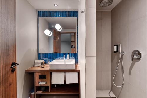Koupelna v ubytování Stadthotel Neumarkt Mitte