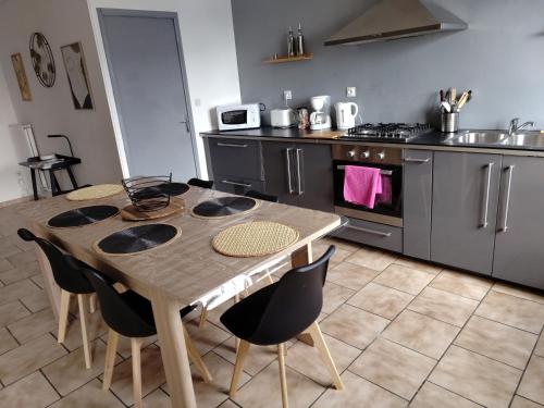 Chez Juline charmante maison de plain pied à la campagne et au calme