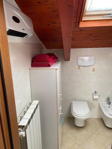 Koupelna v ubytování B&B Su Canistreddu