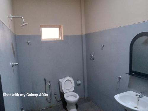 Ένα μπάνιο στο Bamboo Grove Villa