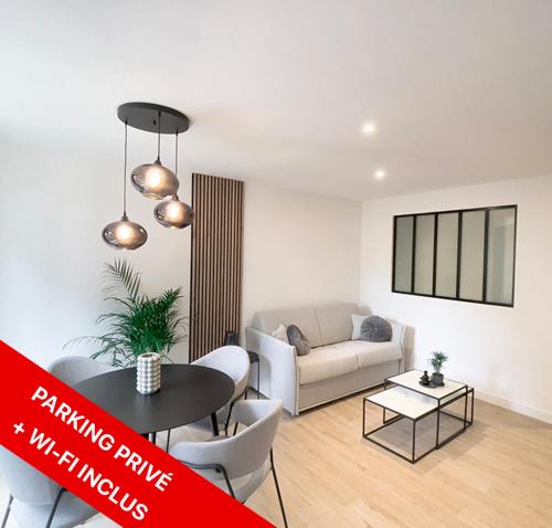 Appartement Étoilé, Plage, Parking, WiFi, Calme