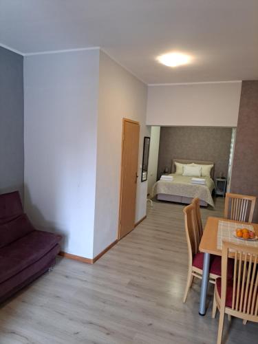 Posteľ alebo postele v izbe v ubytovaní Sobe Apartmani Svitlana