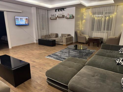 Posezení v ubytování Luxury, furnished Villa