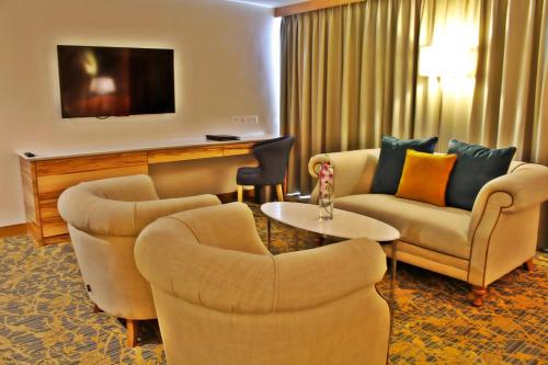 Area soggiorno di Holiday Villa Johor Bahru City Centre