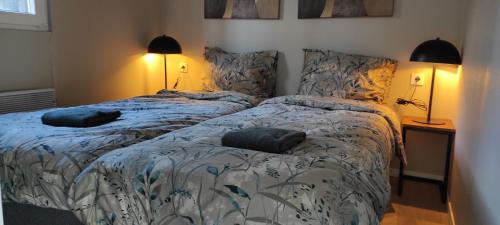 Ένα ή περισσότερα κρεβάτια σε δωμάτιο στο casa bosrust