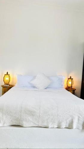 Postel nebo postele na pokoji v ubytování RIAD DAR ESSOURY Marrakech