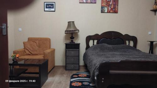 Ένα ή περισσότερα κρεβάτια σε δωμάτιο στο Apartment Gumbri 24