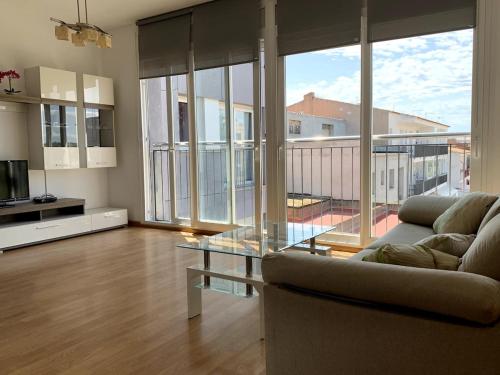 Et opholdsområde på Prime holiday apartment