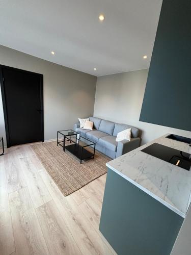 Katil atau katil-katil dalam bilik di Elvegata 6, 0302 Kristiansand