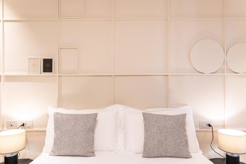Ruang duduk di Il Giglio Rooms
