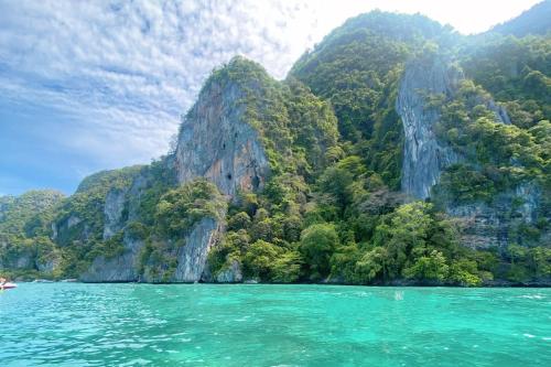 Landskap semula jadi dekat dengan hotel