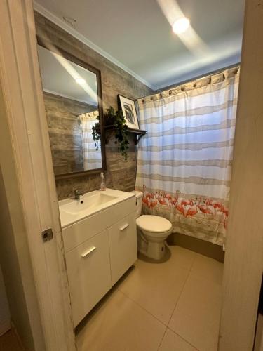 Un baño de Casa en el Tabo