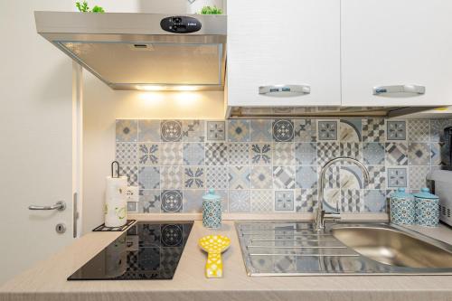 Η κουζίνα ή μικρή κουζίνα στο Stella del Sud